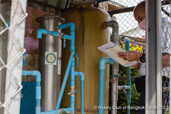 Clean Drinking Water Systems Plan By Rotary Club Bangkok South